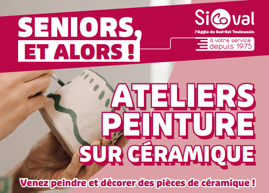 Séniors : ateliers peinture céramique