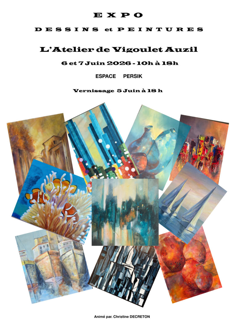 Exposition de peintures 6-7 juin Espace Persik
